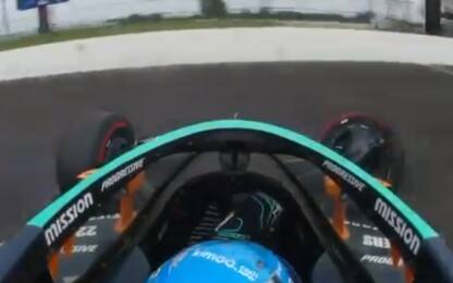 Indianapolis, Alonso a 361 Kmh contro muro: illeso
