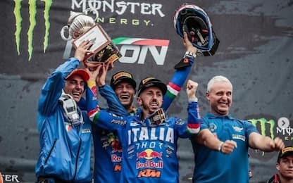 Italia, storico trionfo al Motocross delle Nazioni