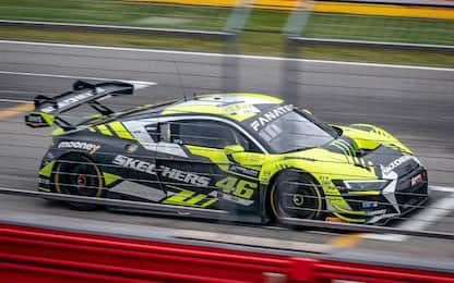 GT3, primi giri di Valentino Rossi a Imola