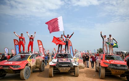 Dakar, trionfa Toyota con Al-Attiyah