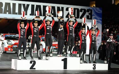 Rally, domina Toyota anche nell'ultimo round