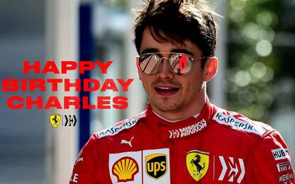 Buon compleanno, Leclerc: compie 22 anni. VIDEO