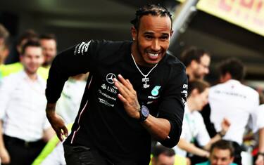 Hamilton, scatto finale: ad Austin per la festa