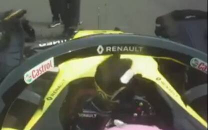 Ricciardo e un team radio molto particolare. VIDEO