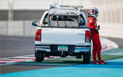 Leclerc: "Test positivi, nonostante l'incidente"