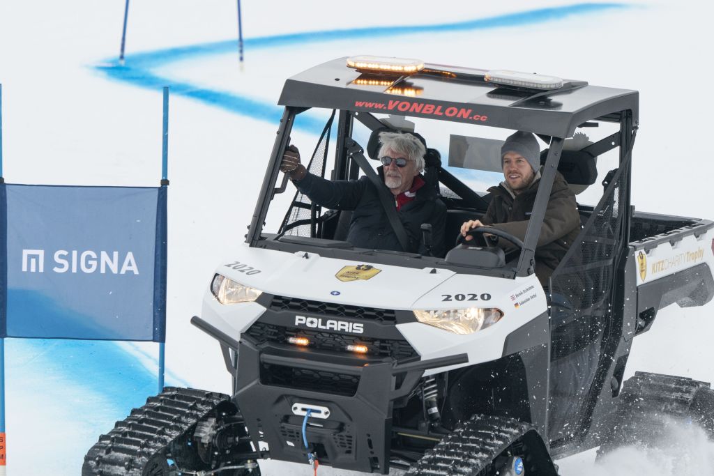 Vettel-Ecclestone a Kitzbuehel Vettel-Ecclestone a Kitzbuehel