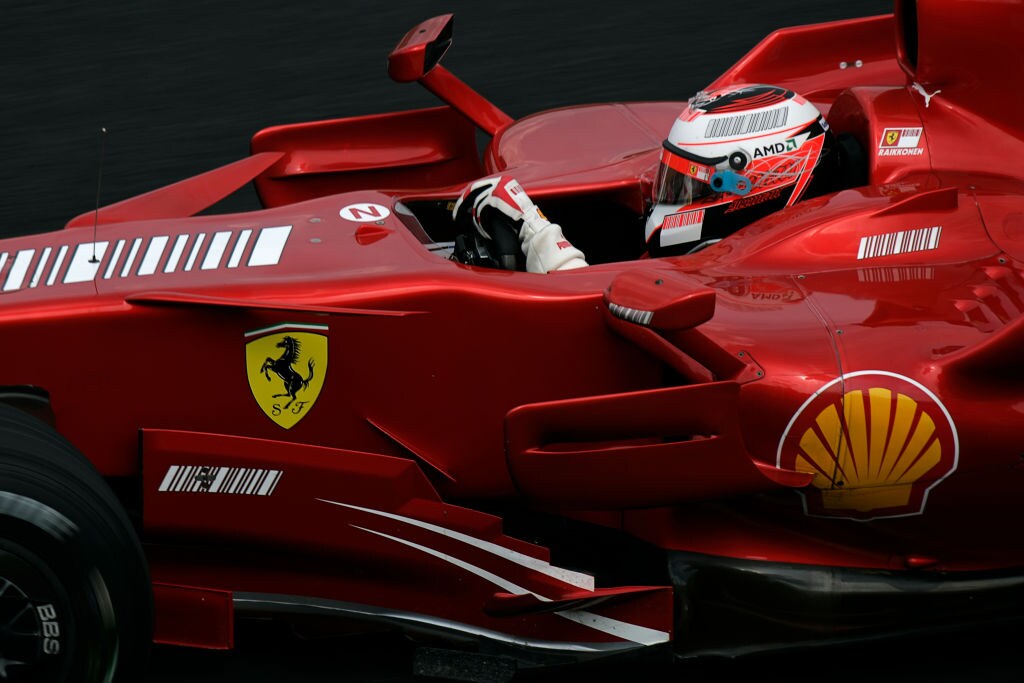 Ferrari F2007 (a bordo Kimi Raikkonen)