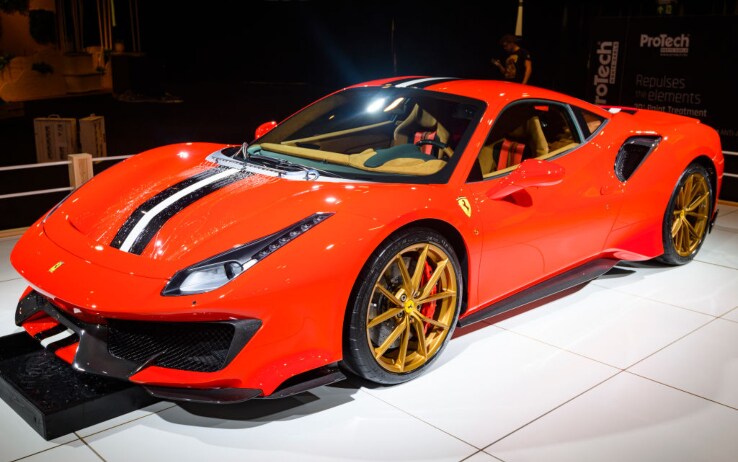 La Ferrari 488 pista