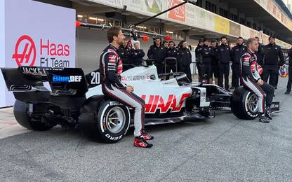 Haas, presentata la nuova VF-20 a Barcellona