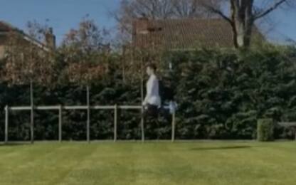 Norris, "pazzeschi" allenamenti in giardino. VIDEO