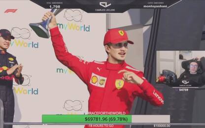 Duello-show Ferrari-Red Bull: Gara-2 a Leclerc