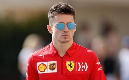 Leclerc, debutto da attore in Ferrari a Montecarlo