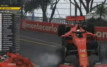 GP Monaco, stravince Russell. Leclerc 3°