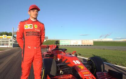 Leclerc: "Strano e divertente guidare in strada"