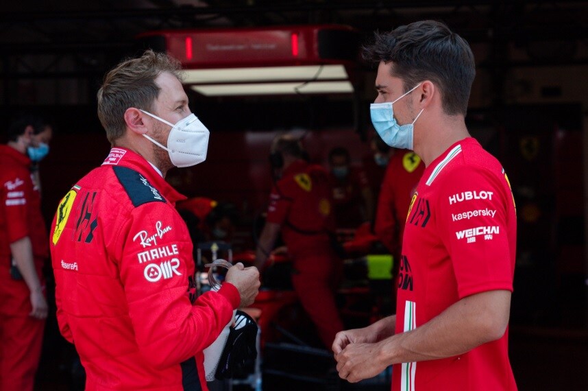 Vettel lascia il posto a Leclerc dopo aver girato nella mattinata al Mugello