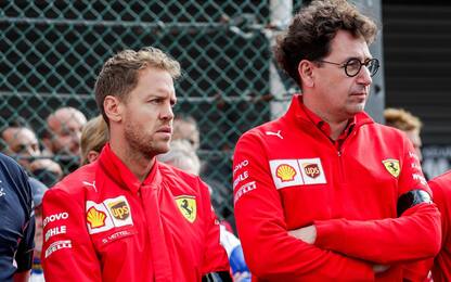 Binotto: "Avanti con Vettel fino a fine Mondiale"