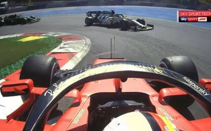 Vettel si gira, l'analisi allo SkyTech. VIDEO