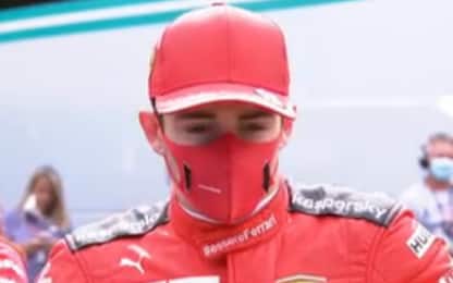 Leclerc: "Colpa mia, già scusato con Vettel"
