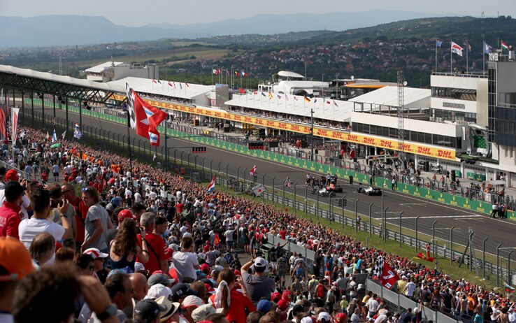 Formula 1, la griglia di partenza del GP d'Ungheria a Budapest