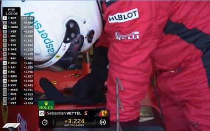 Problemi alla Ferrari, Vettel ci mette le mani