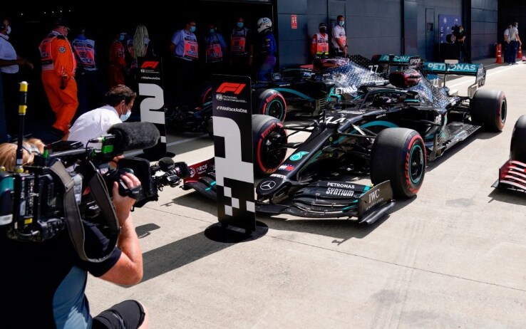 Formula 1 Gp Silverstone Hamilton In Pole Leclerc Quarto E Nessuna Penalita Vettel Decimo Sky Sport