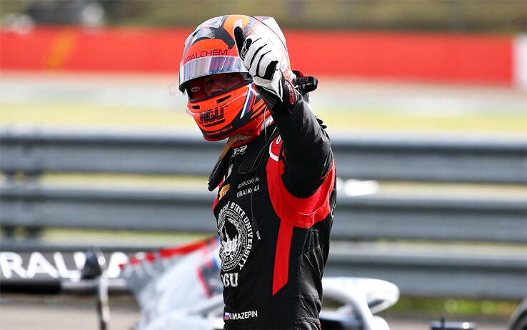 Formula 2, GP Silverstone: trionfo per Mazepin nella Feature Race