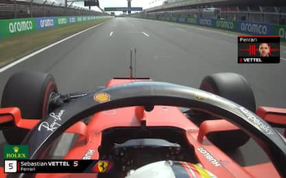 Vettel, in quel team radio tutta la sua reazione