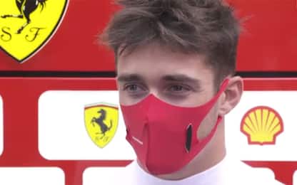 Leclerc: "Poco grip in pista? Mi sono divertito"