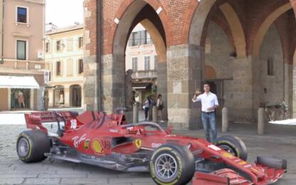 Una Ferrari (F1) in città: Bobbi spiega Monza