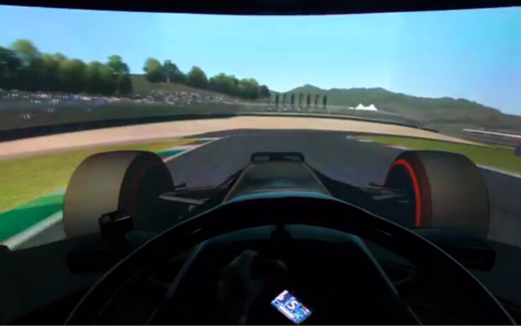 Formula 1 Gp Mugello Il Giro Al Simulatore Dallara Per Spiegare Il Circuito Video Sky Sport