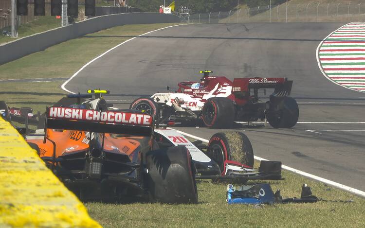 Formula 1 Gp Toscana Gli Incidenti Al Mugello Foto E Video Sky Sport