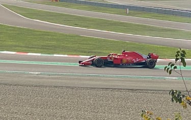 Schumi Jr, test con la Ferrari del 2018. FOTO