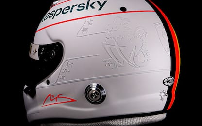 Vettel, il casco è un omaggio a Michael Schumacher