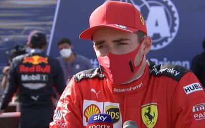 Leclerc: "Weekend positivo, noi meglio in gara"