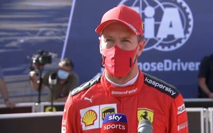 Vettel: "Speravo nelle gomme medie, invece..."