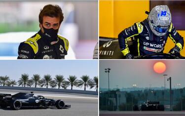 Alonso, test in Bahrain con la Renault. FOTO