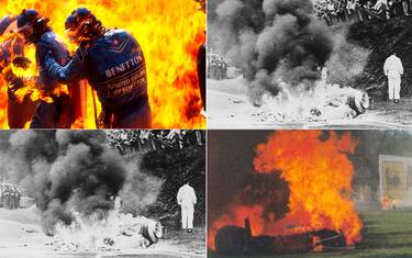 Fiamme in F1, gli incidenti più pericolosi. FOTO
