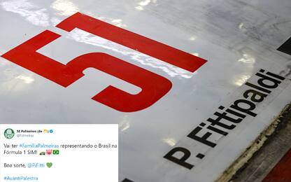 Fittipaldi in pista con il 51 per il Palmeiras