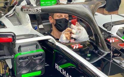 L'incredibile Grosjean: è tornato sulla Haas. FOTO