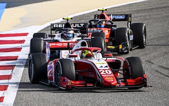 BAHRAIN INTERNATIONAL CIRCUIT, BAHRAIN - NOVEMBER 29: Mick Schumacher (DEU, PREMA RACING) at Bahrain International Circuit on Sunday November 29, 2020 in Sakhir, Bahrain. (Photo by Mark Sutton / Sutton Images)