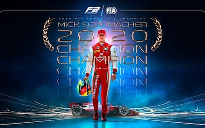 Mick Schumacher campione 2020 in F2