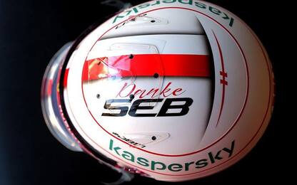 "Danke Seb": l'omaggio di Leclerc a Vettel. FOTO