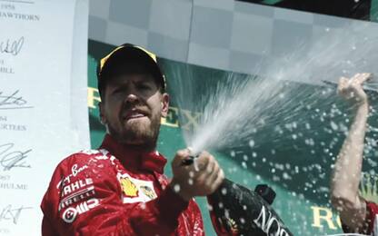 Emozione Vettel, la sua storia con Ferrari. VIDEO