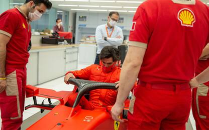 Sainz, debutto a fine gennaio sulla Ferrari 2018
