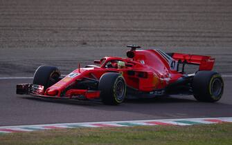#47 Mick Schumacher, Haas, Ferrari Driver Accademy drive the Ferrari SF71H in Fiorano, Modena.