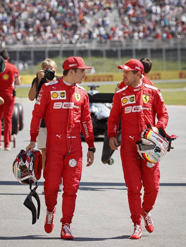 Ferrari F1, le coppie di piloti più giovani di sempre Leclerc Sainz