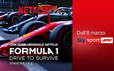 "F1: Drive to Survive", la serie Netflix su Sky