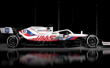 Haas, la livrea della prima F1 di Schumi Jr