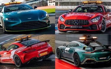 Aston Martin e Mercedes: le nuove Safety Car. FOTO