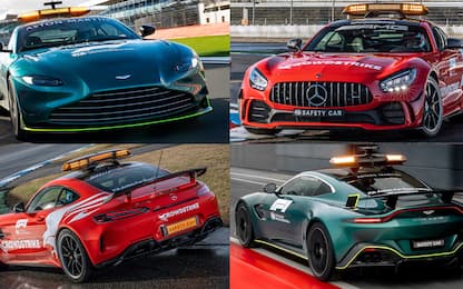Aston Martin e Mercedes: le nuove Safety Car. FOTO
